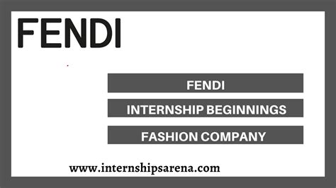 fendi caffè lavorare|fendi internships.